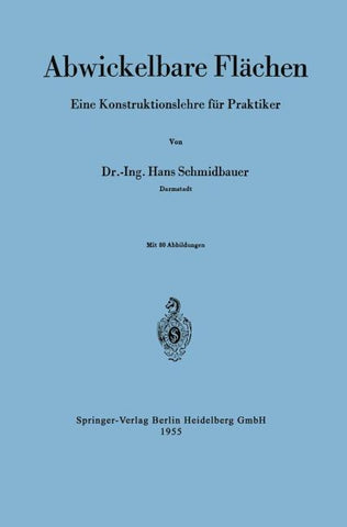 Abwickelbare Flächen