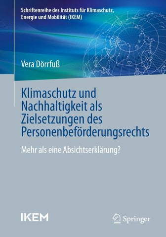 Klimaschutz und Nachhaltigkeit als Zielsetzungen des Personenbeförderungsrechts