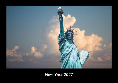 New York 2027 Fotokalender DIN A3