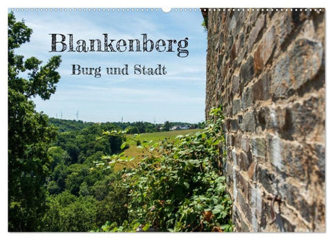 Blankenberg Burg und Stadt (Wandkalender 2026 DIN A2 quer), CALVENDO Monatskalender