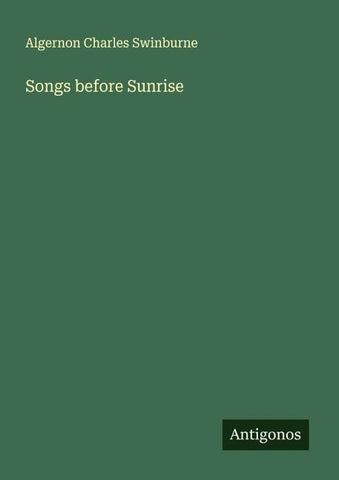 Songs before Sunrise