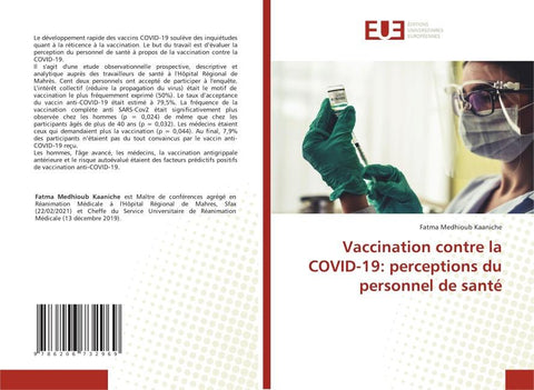 Vaccination contre la COVID-19: perceptions du personnel de santé