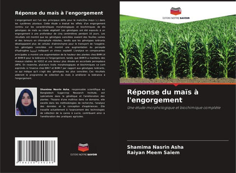 Réponse du maïs à l'engorgement