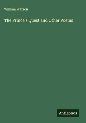 The Prince's Quest and Other Poems