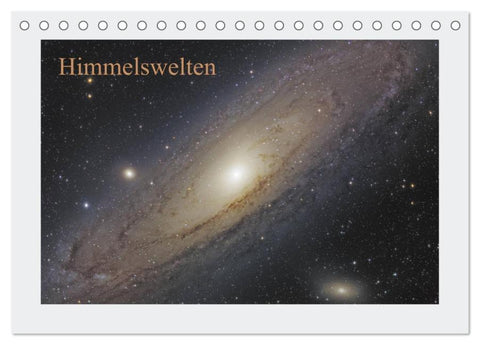 Himmelswelten (Tischkalender 2026 DIN A5 quer), CALVENDO Monatskalender