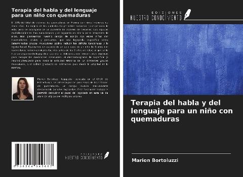 Terapia del habla y del lenguaje para un niño con quemaduras