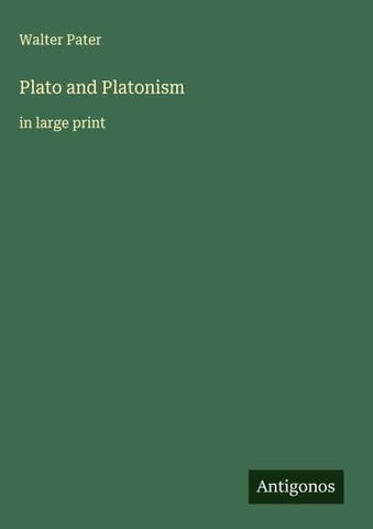 Plato and Platonism