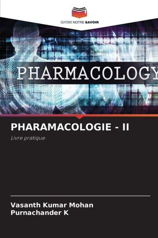 PHARAMACOLOGIE - II