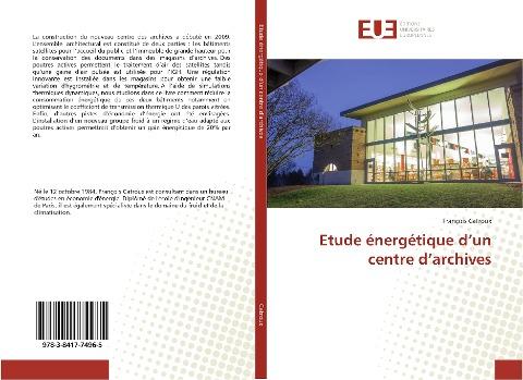 Etude énergétique d'un centre d'archives