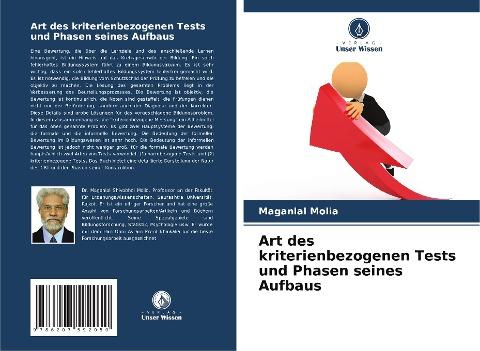 Art des kriterienbezogenen Tests und Phasen seines Aufbaus