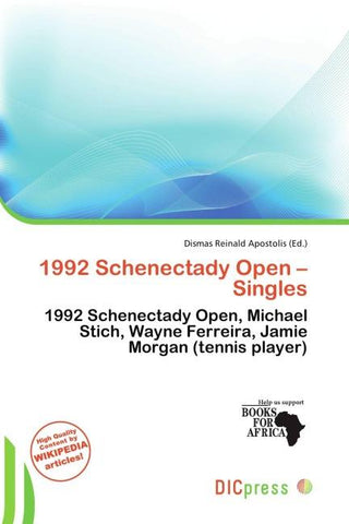 1992 Schenectady Open - Singles