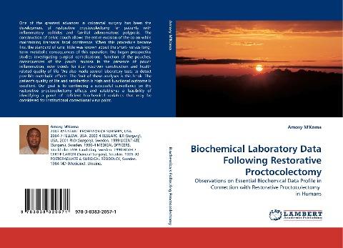Biochemical Laboratory Data Following Restorative Proctocolectomy