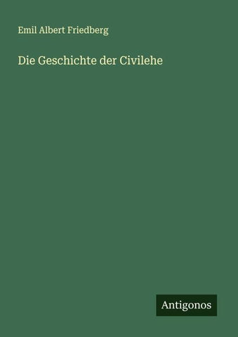 Die Geschichte der Civilehe