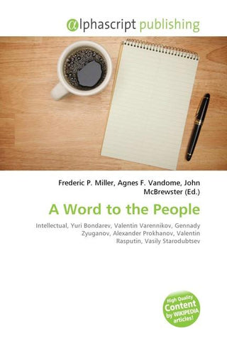 A Word to the People