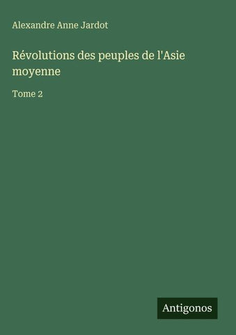 Révolutions des peuples de l'Asie moyenne