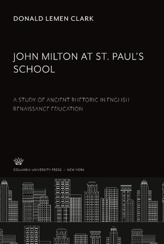 John Milton at St. Paul'S School