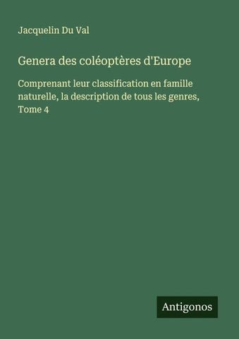 Genera des coléoptères d'Europe