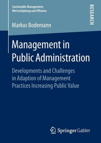 Management in Public Administration