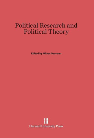 Political Research and Political Theory