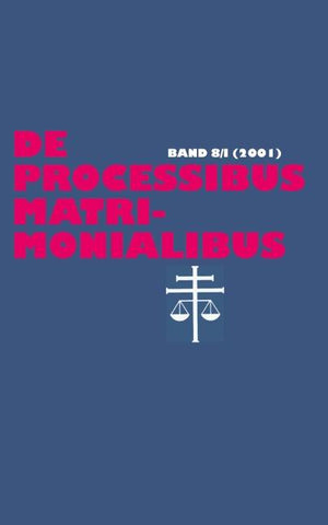 De processibus matrimonialibus
