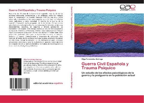 Guerra Civil Española y Trauma Psíquico