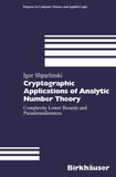 Cryptographic Applications of Analytic Number Theory