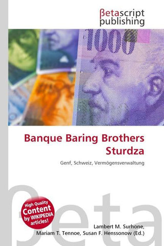 Banque Baring Brothers Sturdza