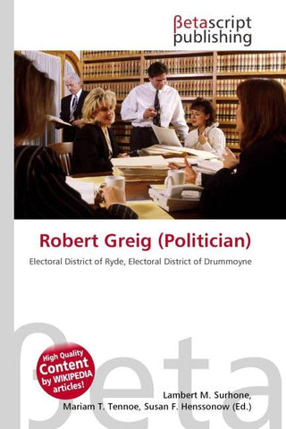 Robert Greig (Politician)