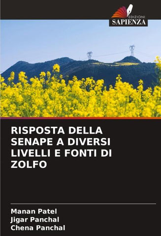 RISPOSTA DELLA SENAPE A DIVERSI LIVELLI E FONTI DI ZOLFO