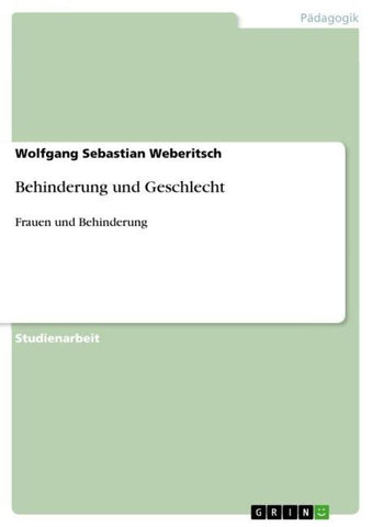 Behinderung und Geschlecht