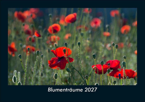 Blumenträume 2027 Fotokalender DIN A5