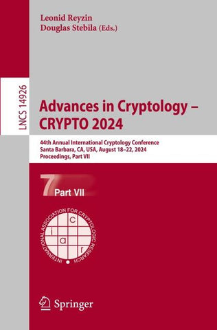 Advances in Cryptology – CRYPTO 2024