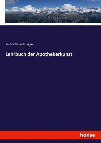 Lehrbuch der Apothekerkunst