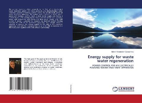 Energy supply for waste water regeneration
