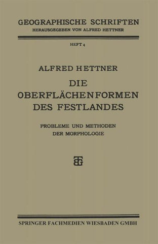 Die Oberflächenformen des Festlandes