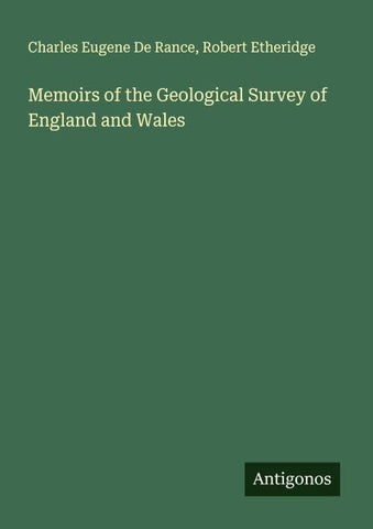 Memoirs of the Geological Survey of England and Wales