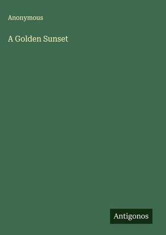 A Golden Sunset