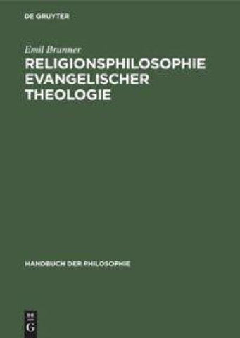 Religionsphilosophie evangelischer Theologie