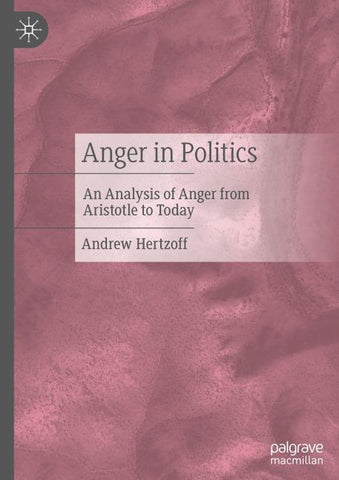 Anger in Politics