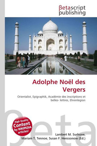 Adolphe Noël des Vergers