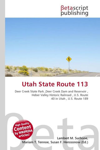 Utah State Route 113