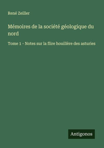 Mémoires de la société géologique du nord
