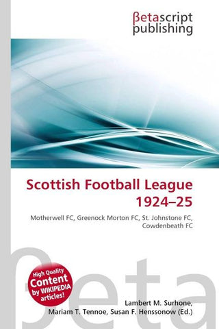Scottish Football League 1924-25