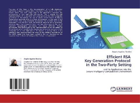 Efficient RSA   Key Generation Protocol   in the Two-Party Setting