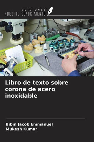Libro de texto sobre corona de acero inoxidable