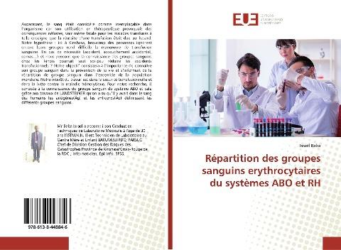 Répartition des groupes sanguins erythrocytaires du systèmes ABO et RH