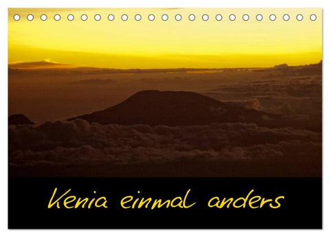 Kenia einmal anders (Tischkalender 2026 DIN A5 quer), CALVENDO Monatskalender