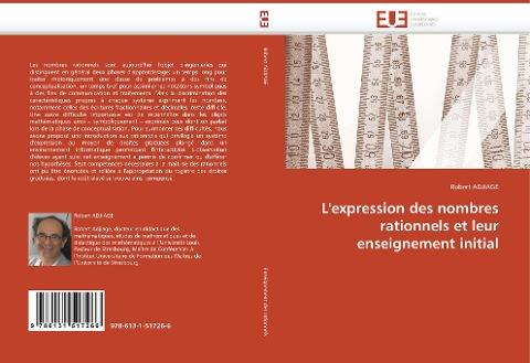 L''expression des nombres rationnels et leur enseignement initial