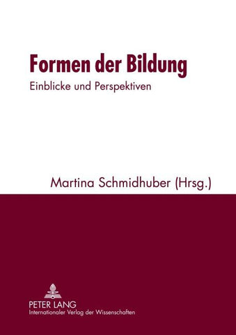 Formen der Bildung