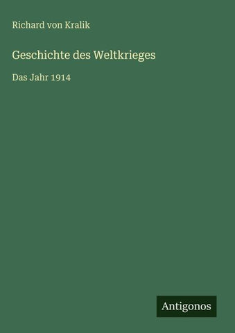 Geschichte des Weltkrieges